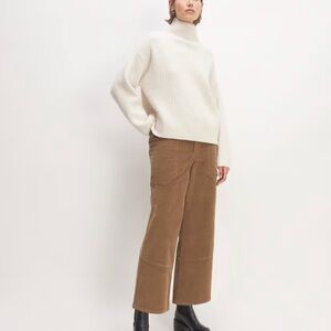 Everlane Corduroy Gardener Pant - Toasted Coconut, 8